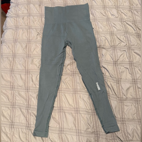 Gymshark Pants - Gymshark Seamless Leggings in Blue